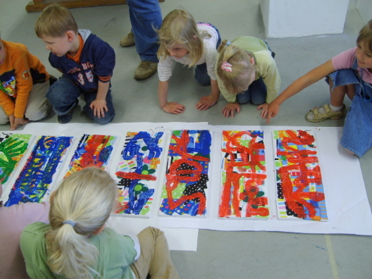Kunstwerstatt: Kinder brauchen Kunst