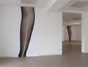 Blick in die Ausstellung von Marina Schulze